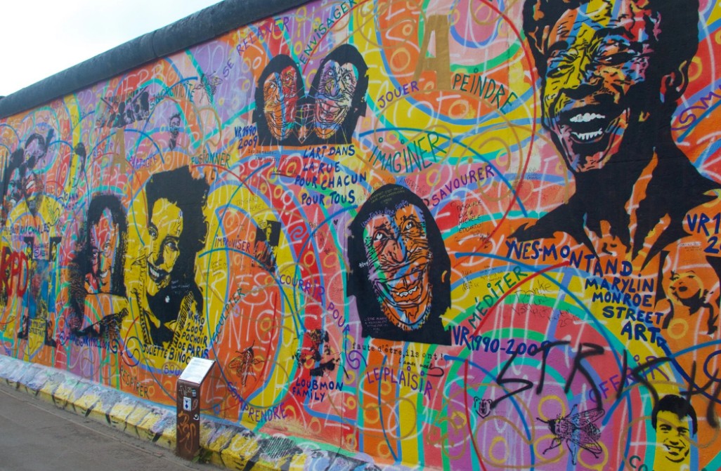 East Side Gallery (Mauer der Freiheit, Friedrichshain)