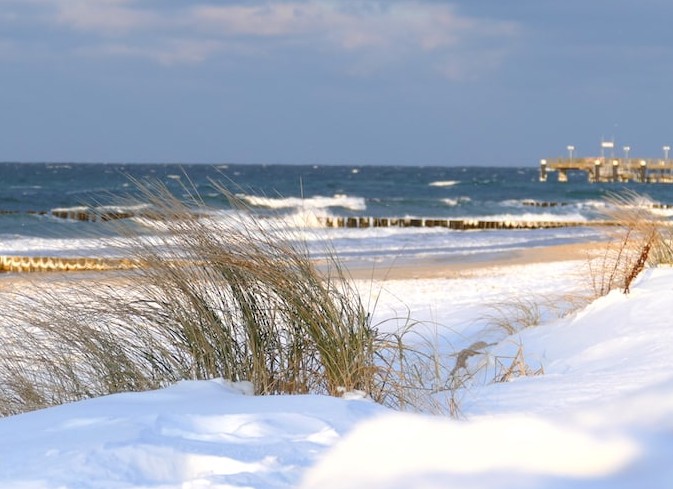 Eine Winterreise an die Ostsee Aktivitäten im Winter in Deutschland