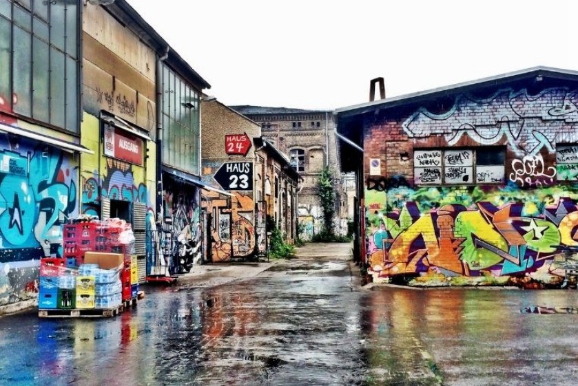 Holzmarktstraße (RAW-Gelände und Umgebung) – Kunst am Flussufer