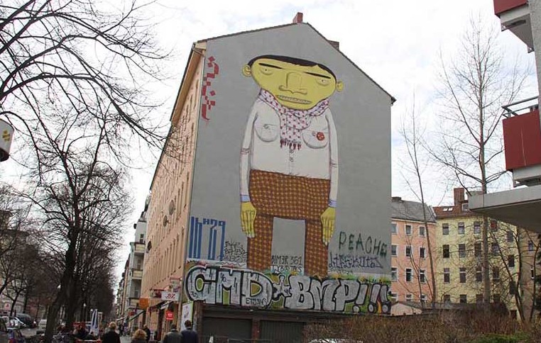 Künstlerhaus Bethanien (Kreuzberg) Street-Art-Spots in Berlin