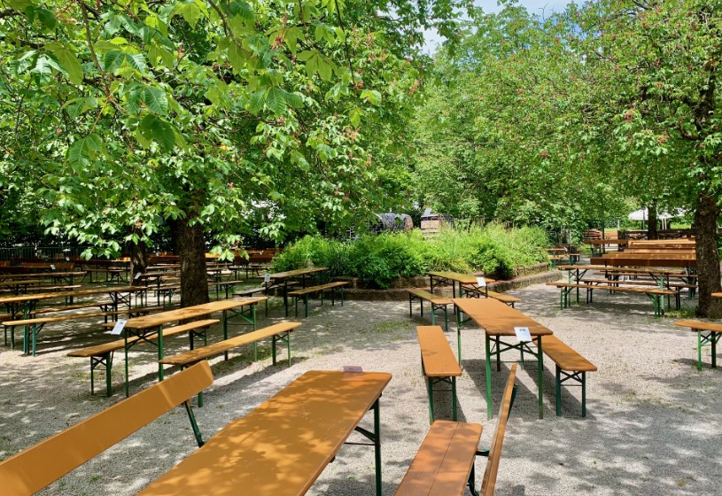 Park und Biergarten „Am Rosengarten“ im Westpark